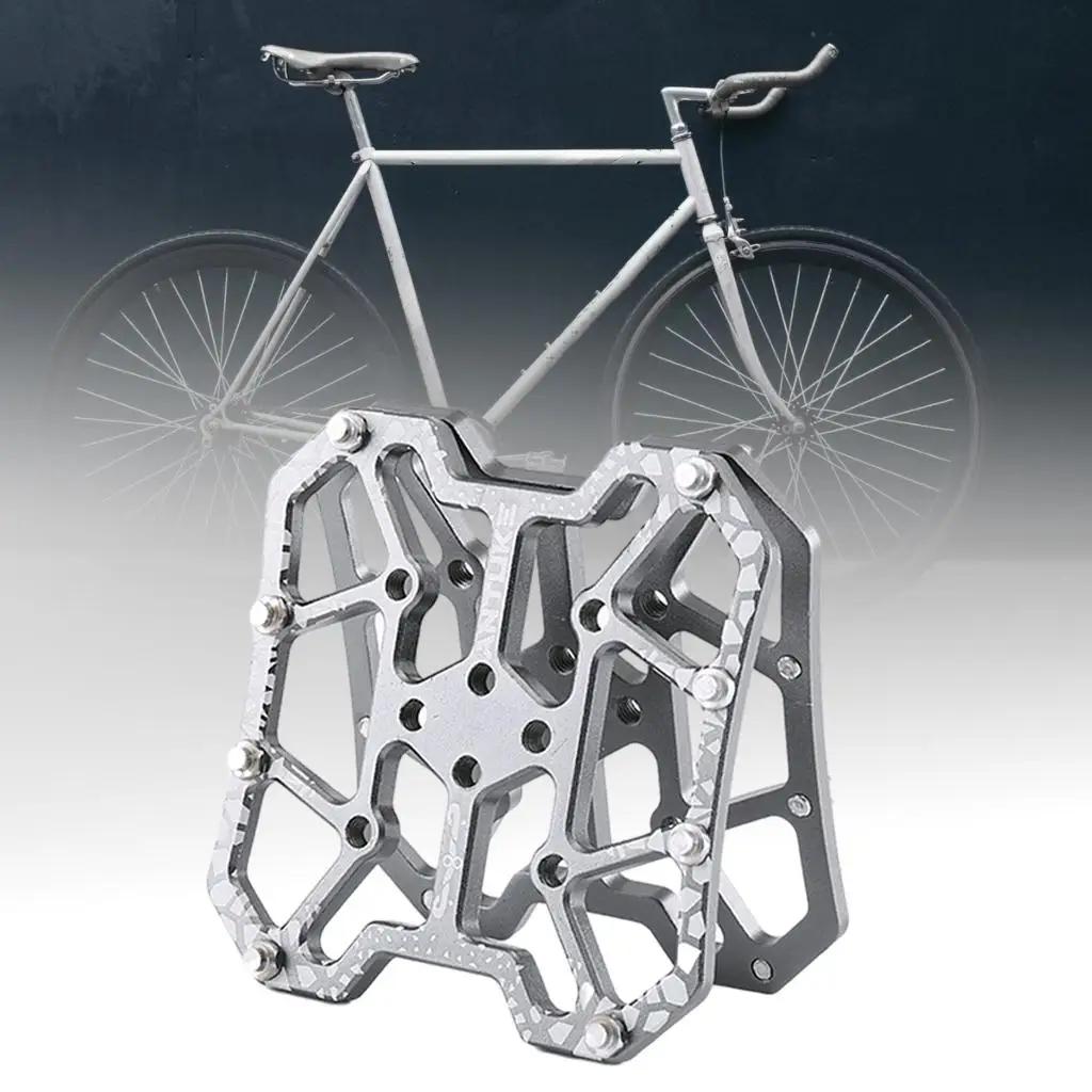 2Pcs Durable Bike Clipless Pedals Platform BMX Bicycle Parts Accessories