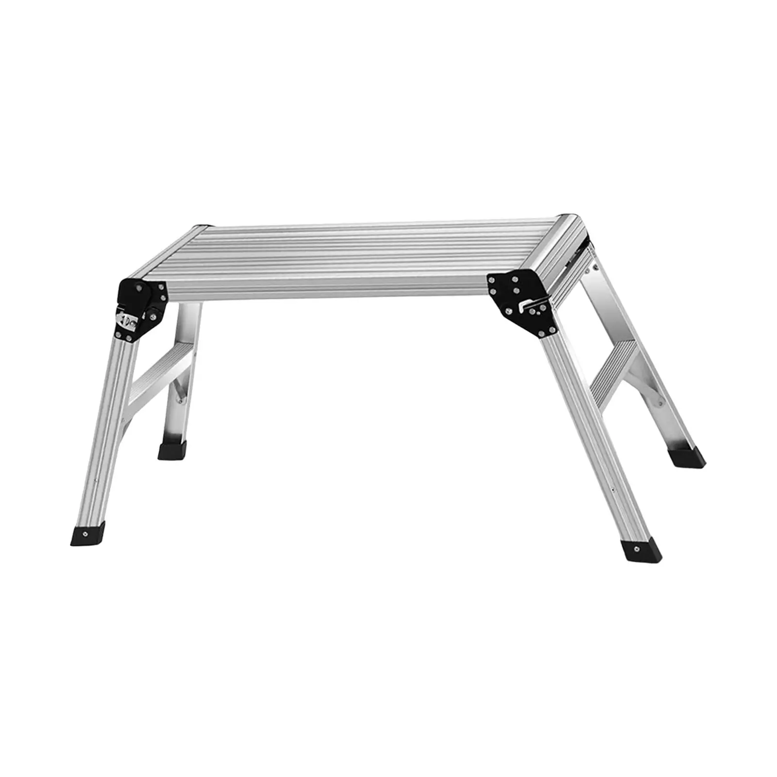 Folding Work Platform Footstool Car Wash Table Climbing Stool for Plasterers Repairing Cleaning Windows Home Decorating Office