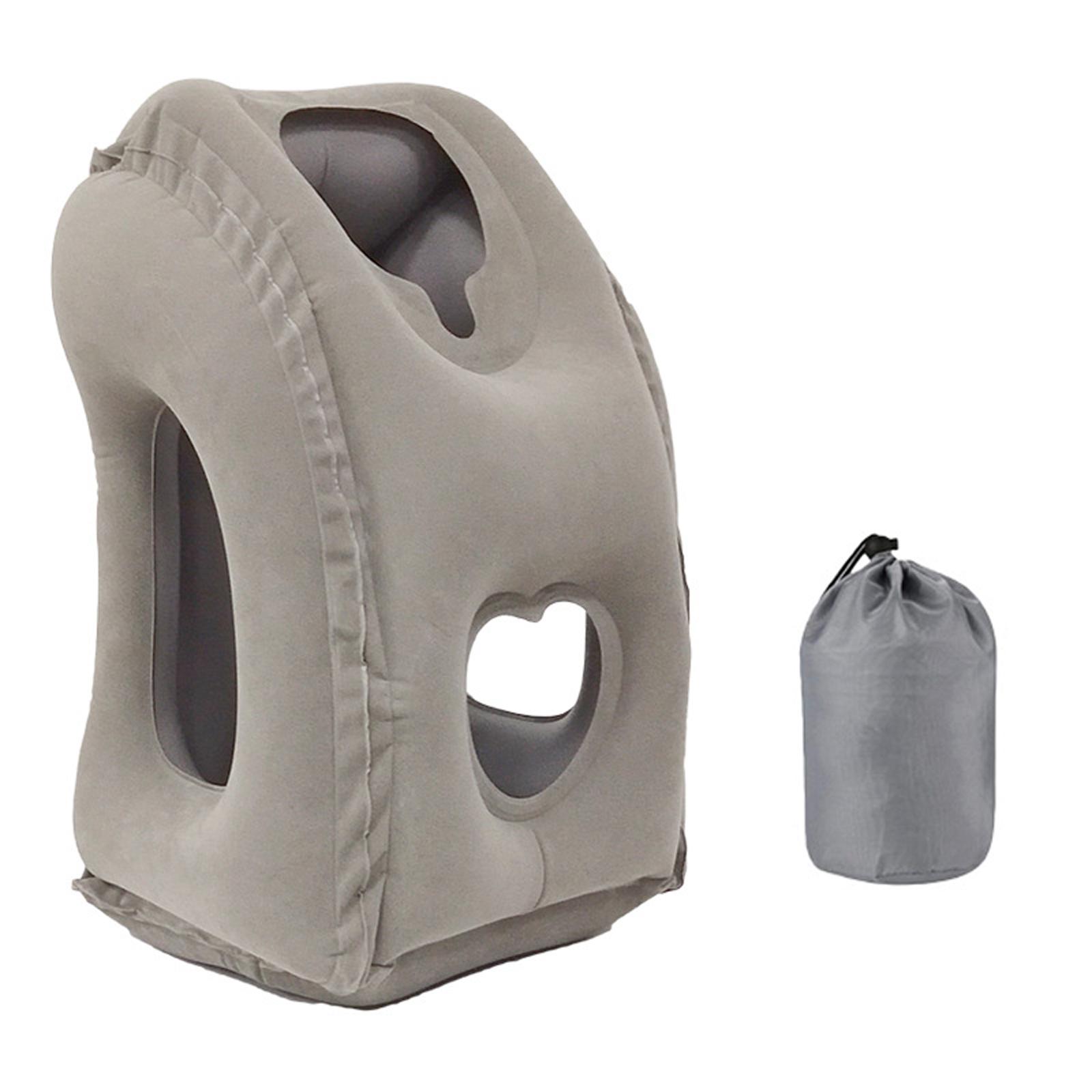 Folding Travel Pillow Neck Pillow Support Pillow for Plane, Train, Bedroom, Travel, Gifts