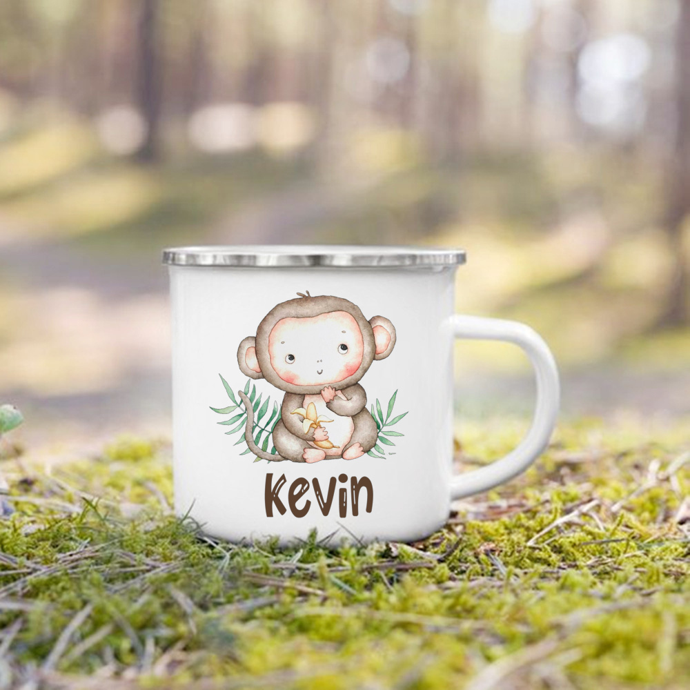 Personalized Wild Animal with Name Cup Custom Child Wild Party Juice Milk Mug Boy Girl Handle Cup Birthday Favors Gifts for Kids 14 Sa7b3039dbbf746bf89a8216400cdf1caM