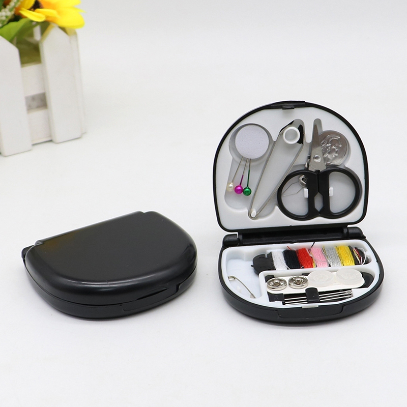 Description Picture 6 of itemMini Sewing Box Household Buttons Scissor Pins Heart-shaped Storage Box Portable Travel Sewing Tool Accessor Швейные Инструменты