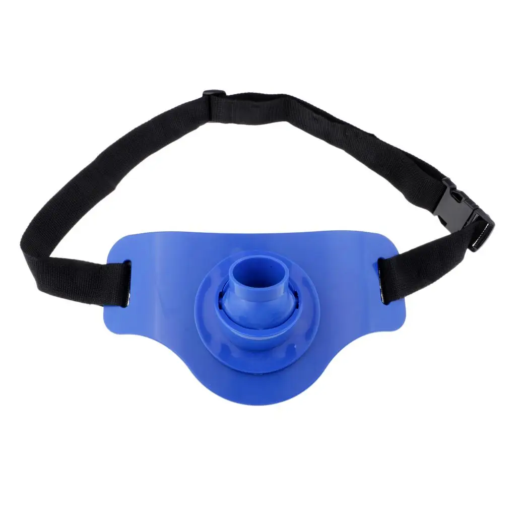 Waist Support Stand-up Fighting Belt Fishing Harness Rod Rack Blue