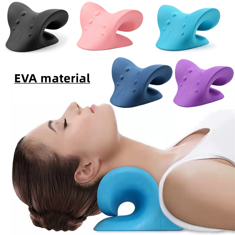 Best of Neck Massage Pillow Neck Shoulder Cervical Chiropractic Traction Device Massage Pillow For Pain Relief Body Neck Massager Reviews & Tips