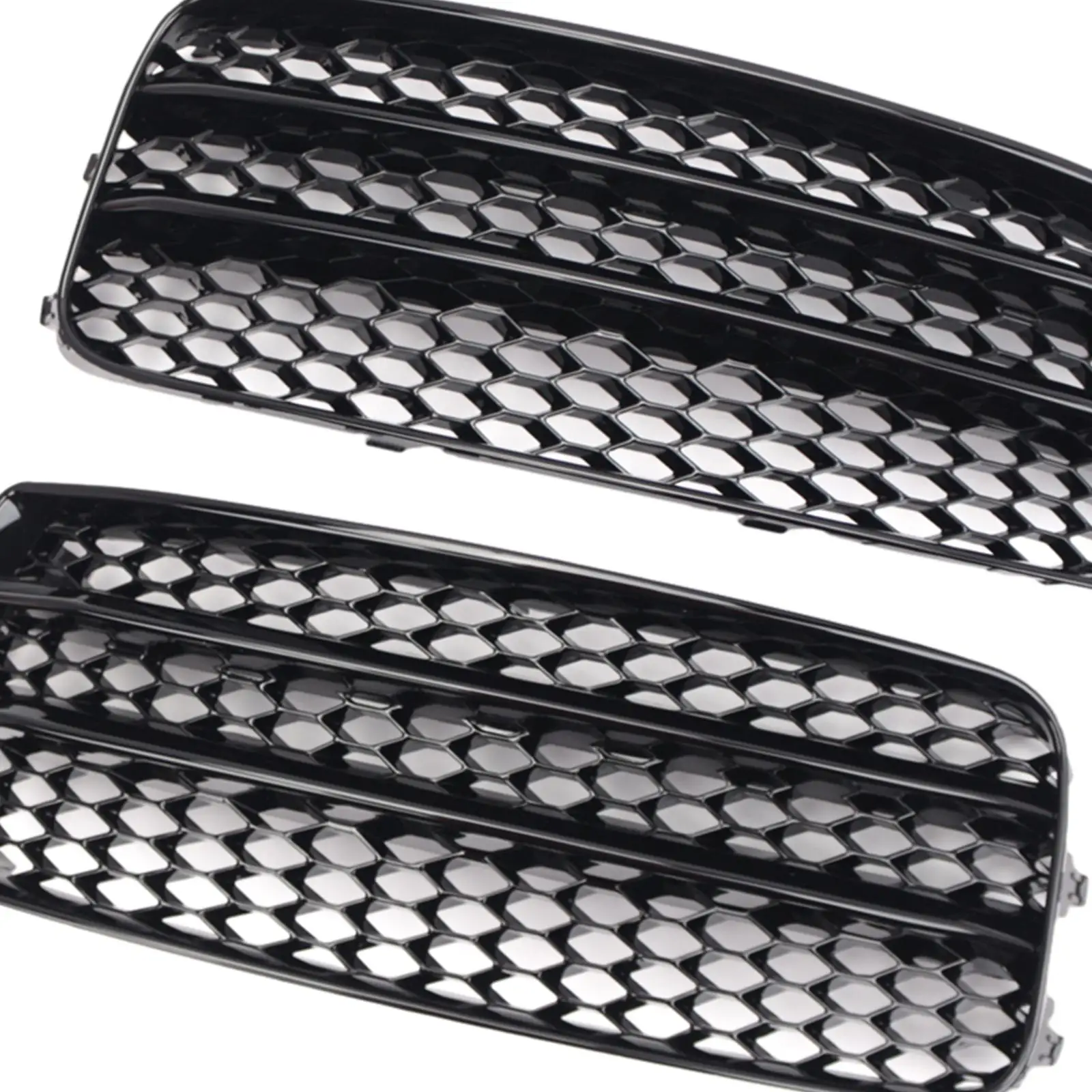 Front Lower Grill Cover Mesh Grille Spare Parts 8XA807681B 8XA807682B Convenient