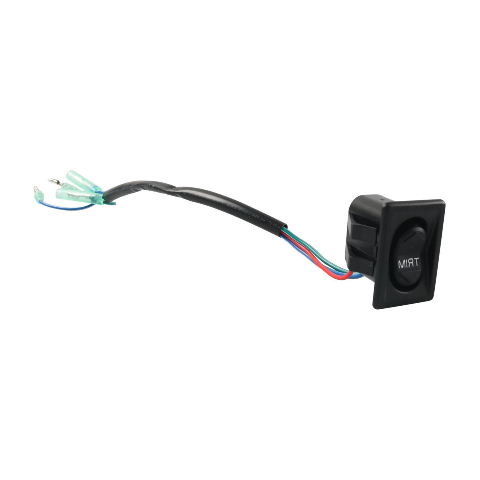 Trim Tilt Switch High Performance Outboard Trim Tilt Switch Durable 87856990 878M0042301 for Mariner 1989-1999 25-250HP