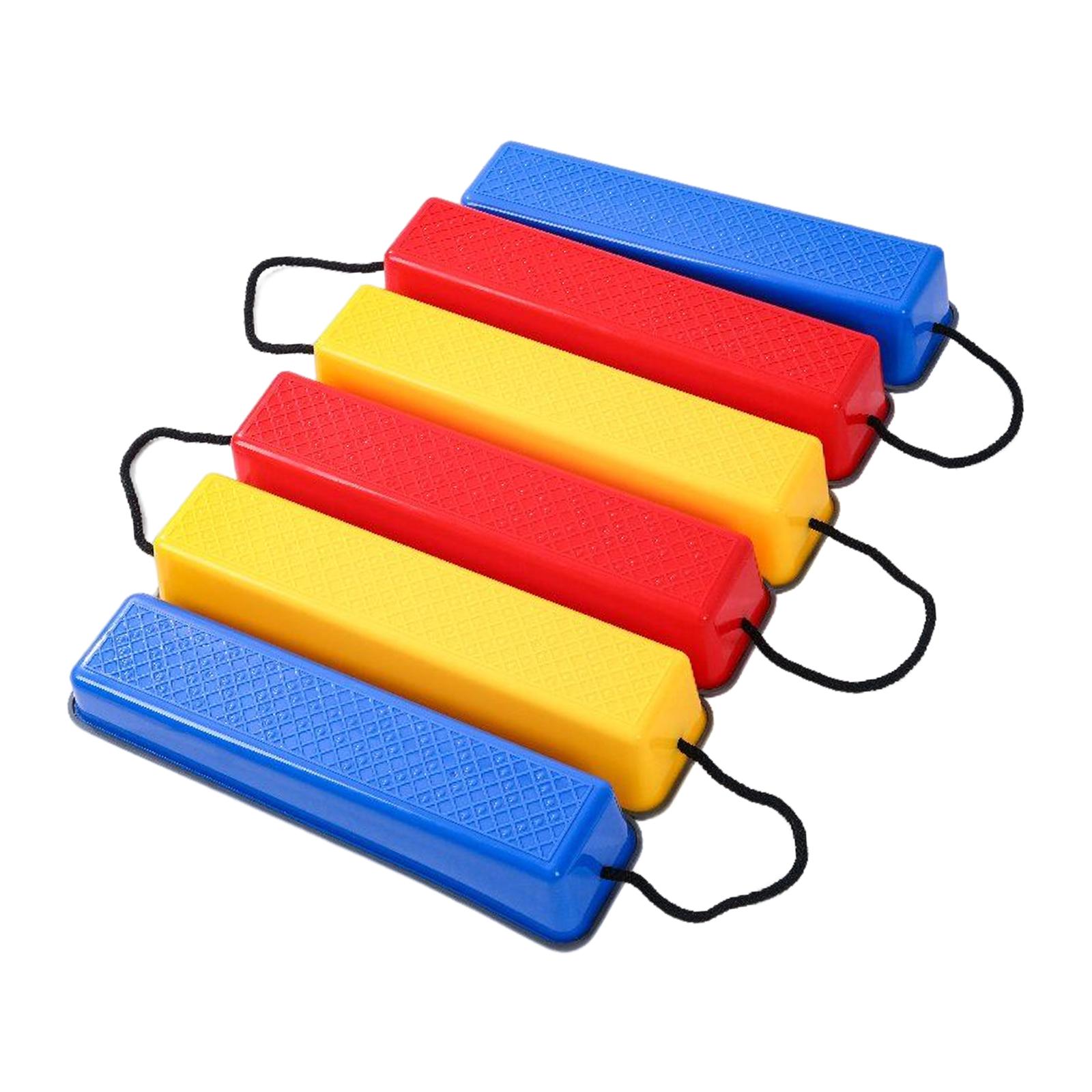 6Pcs Kids Stepping Stones Sensory Toys Non Slip Balance River Stones Balance Beam for Toddler Children Ages 3 Years and up Kids