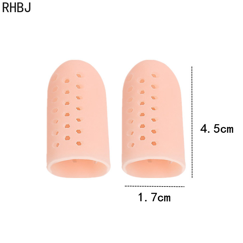 2 Stück Silikon-Finger- und Zehenschutz, Hühneraugen-Zehenschutz, Daumen-Überlappungs-Schutz, Schmerzlindernde Hülle, Zehenspreizer, Fußpflege-Tools – Detail 17