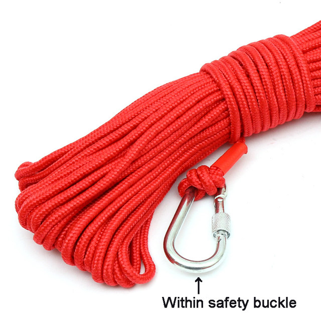 Fishing Braided Line Heavy Rope Waterproof Strap Safety Lock 4mmx20m -  AliExpress