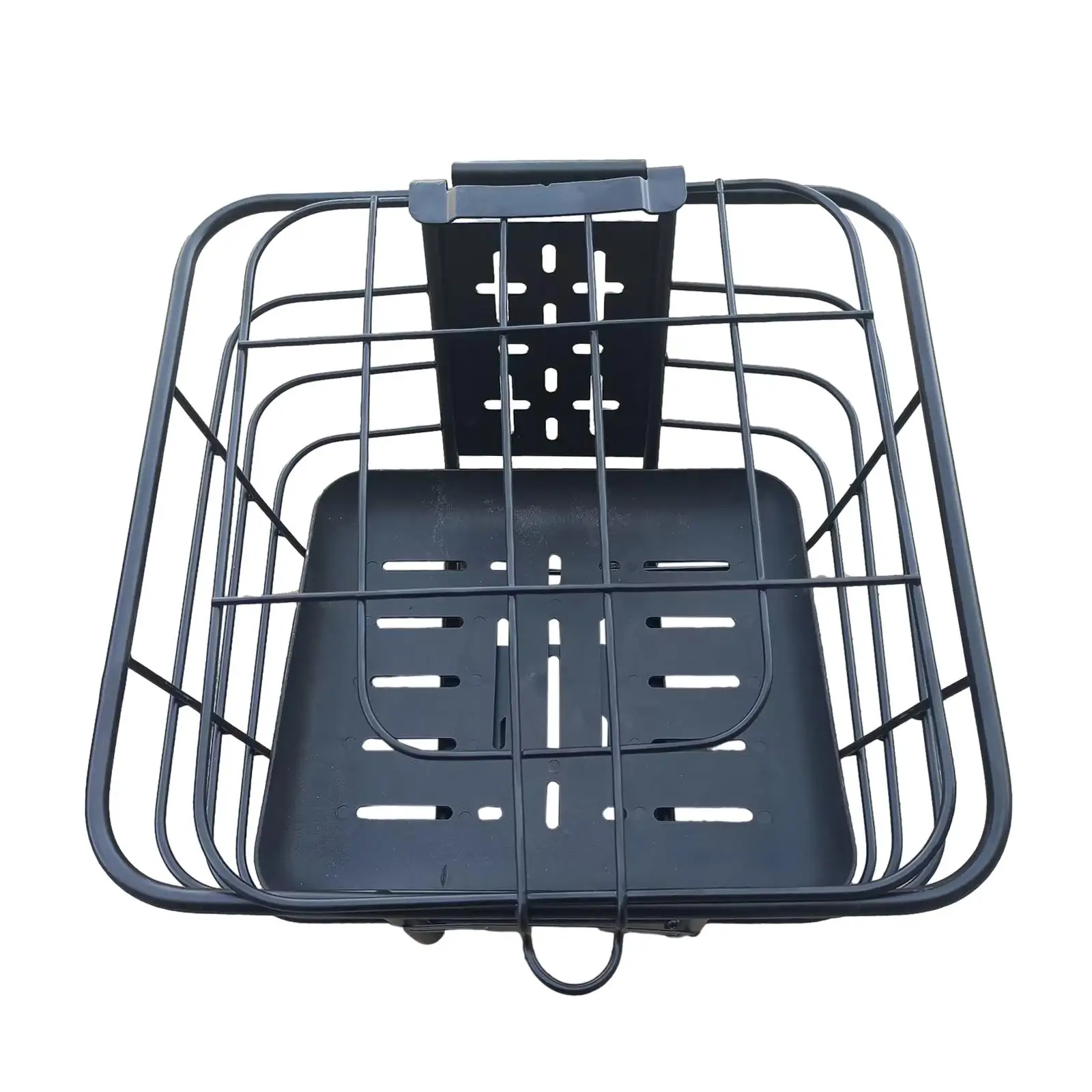 Bike Basket Bike Frame Basket Bicycle Basket with Lid for Electric Bikes Road