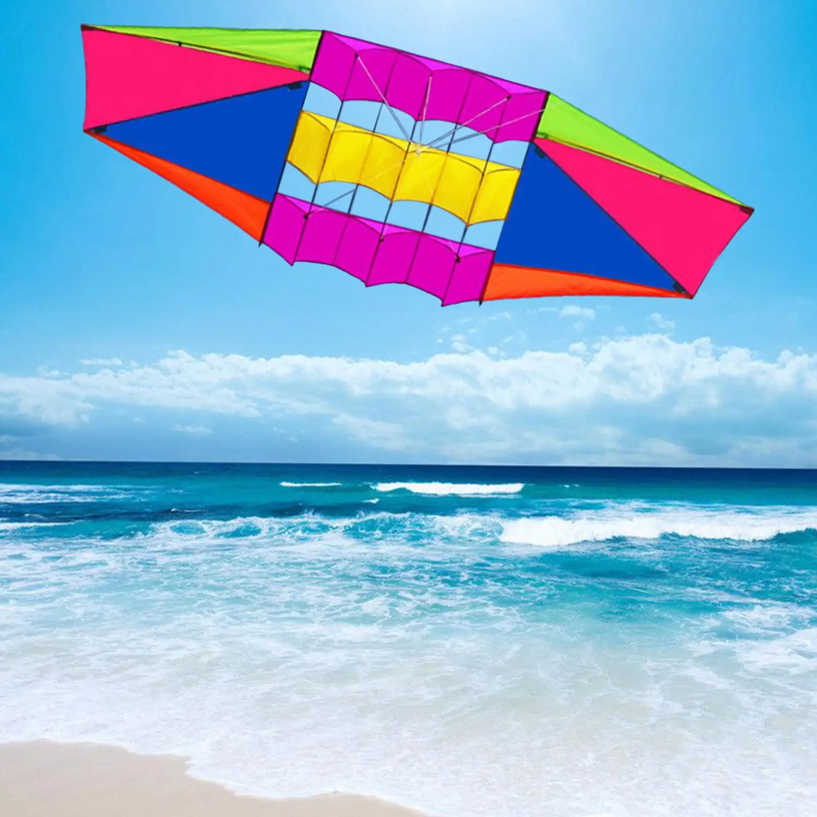 Multicolor  Outdoor Games Activities Leisure Easy to Fly Stereoscopic for Beach Beginner Adults Children Teenagers