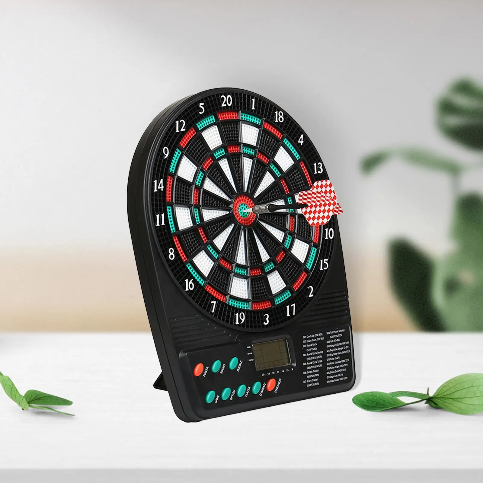 Electronic Dart Board Automatic Scoring with Soft Darts for Adults Target Disk for Family Game Outside Party Favors