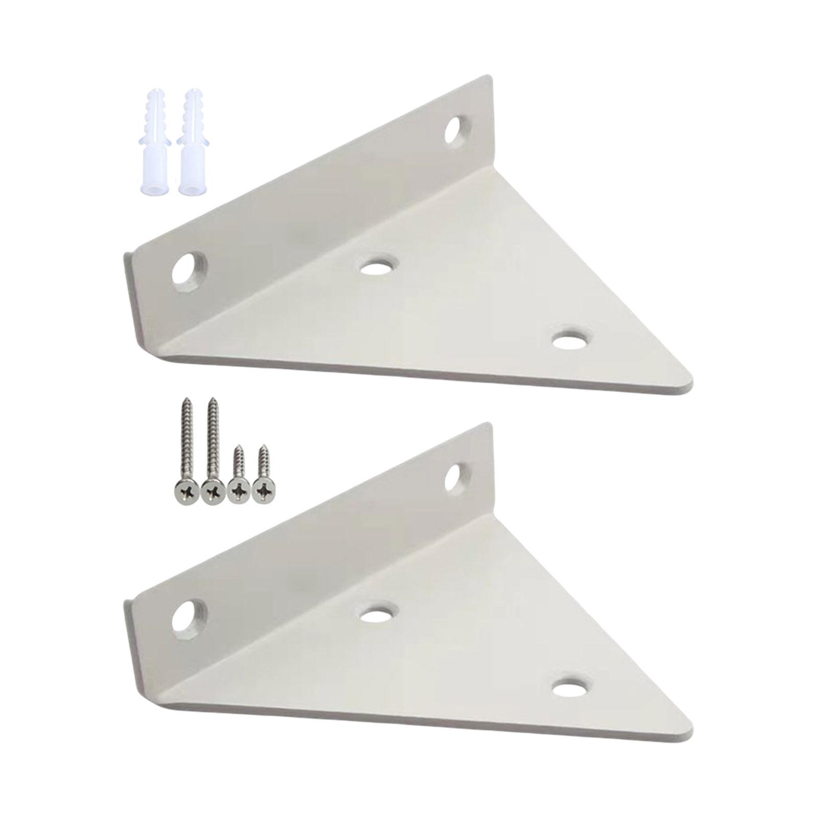 Shelf Bracket Heavy Duty Modern Support Storage DIY Bracket Rack Wall Mounted Corner Brace for Home Garage Store Office Indoor