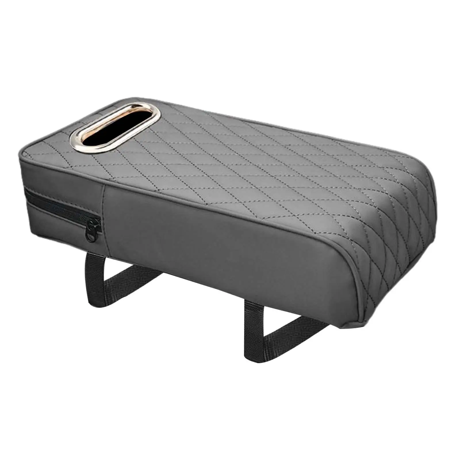 Armrest Box Mats Multifunctional with Storage Pocket Universal Arm Rest Pad