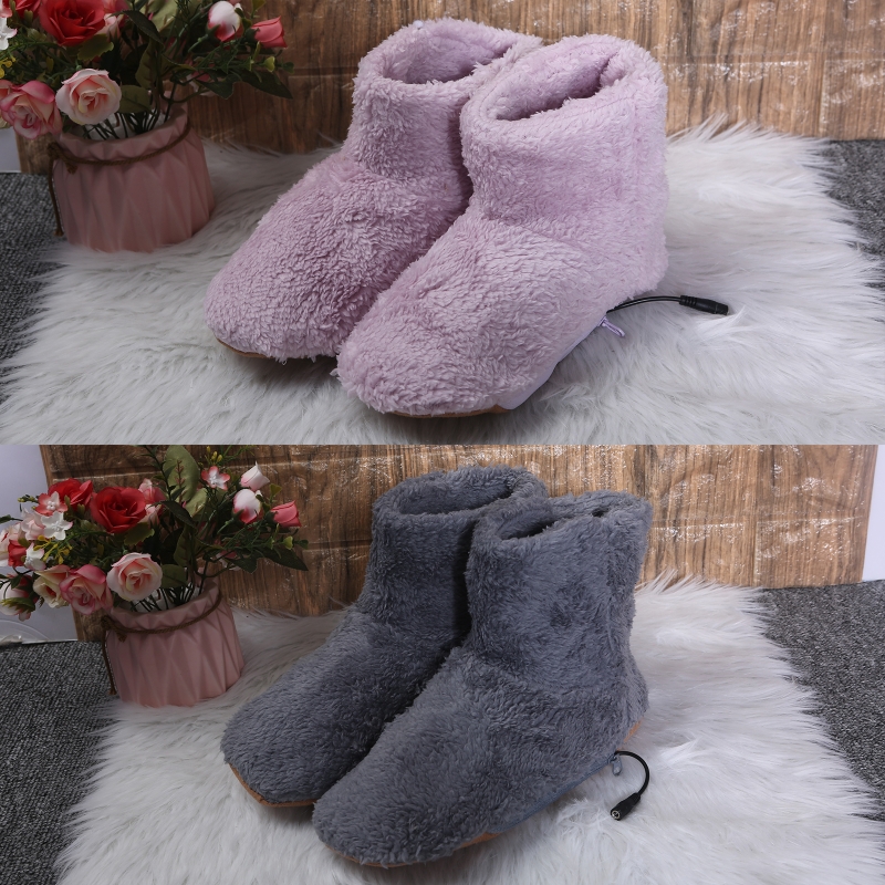 Title 2, Feet Warmer USB Plug-in Plush Foot Heater Winte...