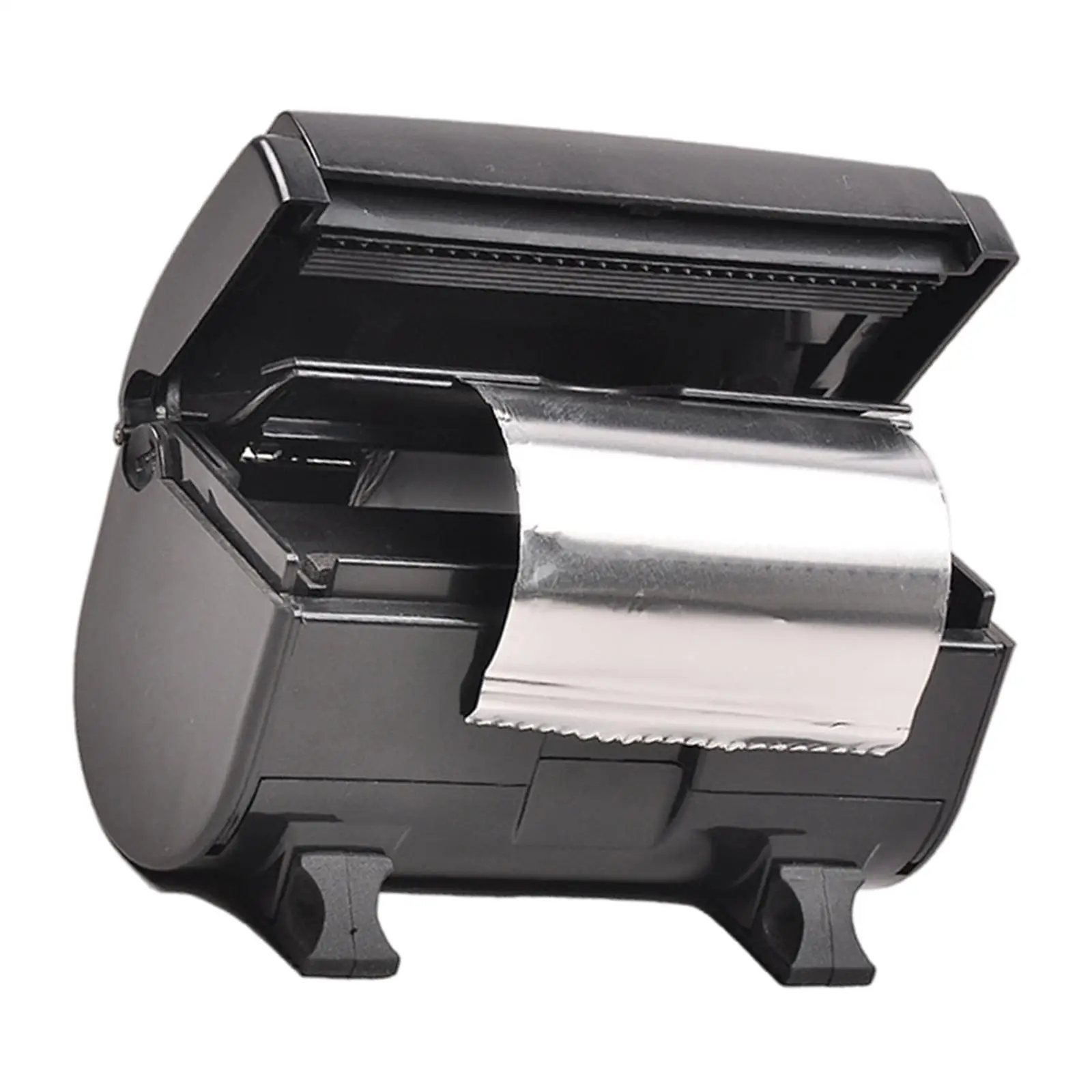 Tin Foil Cutter Automatic Cutting Portable Easy to Use Black Foil Paper Dispenser for Hairdressing Nail Art Tin Foil Hair Salon