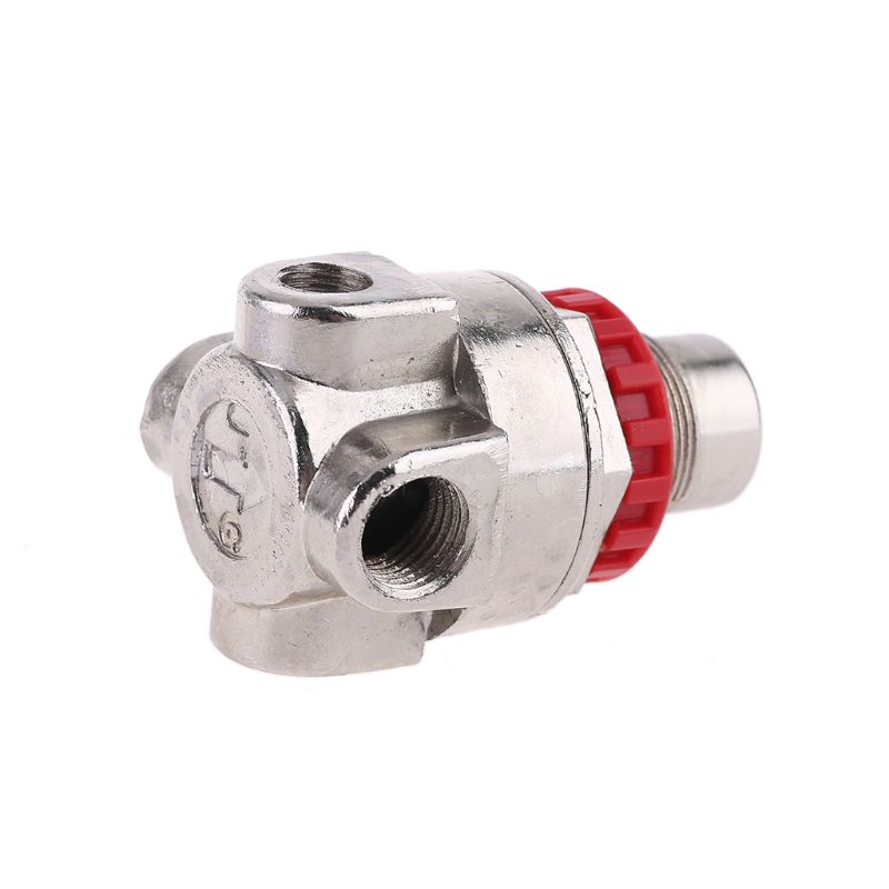 Luft kompressor Druckregler mit Messuhr 0-100 psi Luft manometer 0-12bar Edelstahl Manometer langlebig – Detail 4