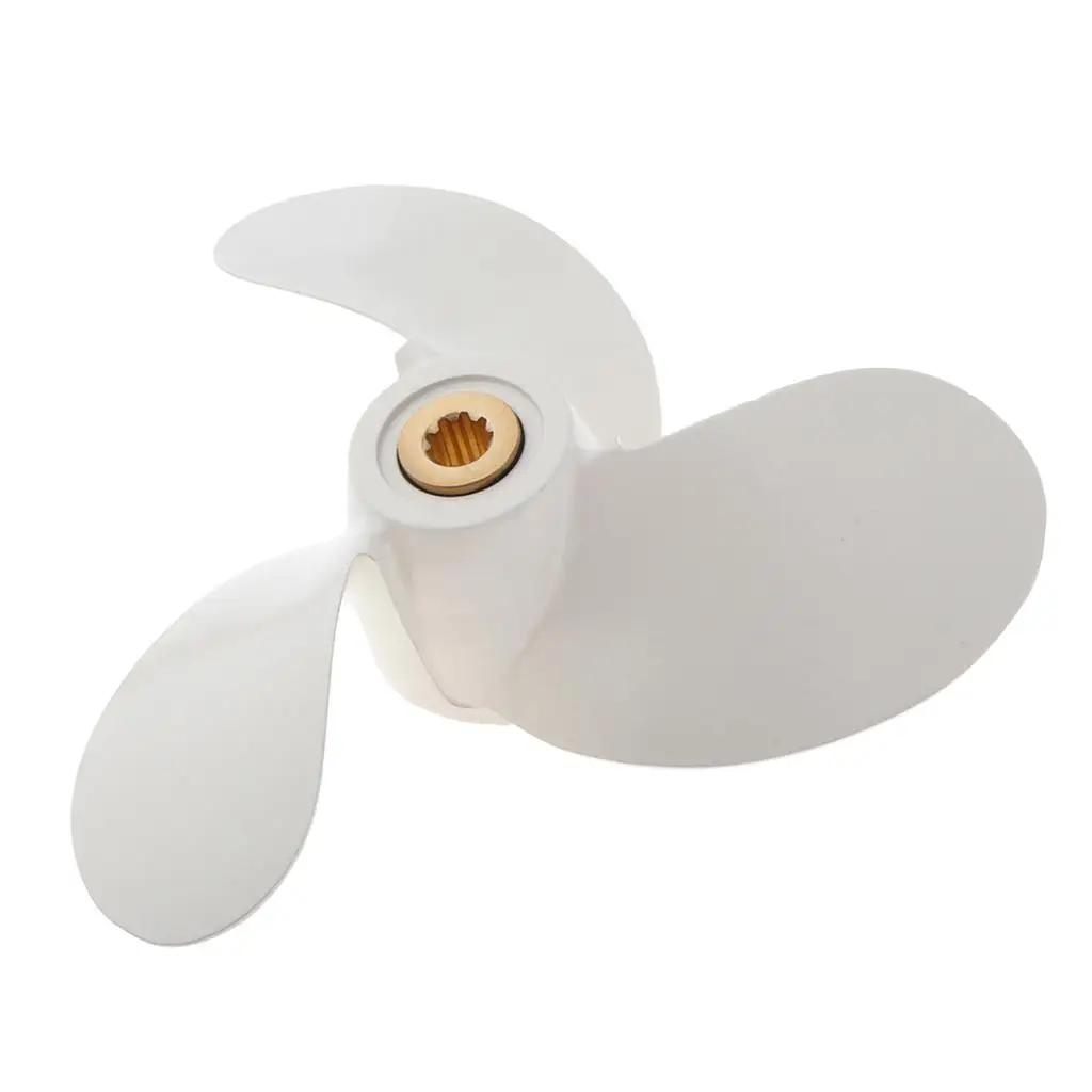 Marine Propeller 2.5 HP 115mm White for 7 1/4 x 6 BS