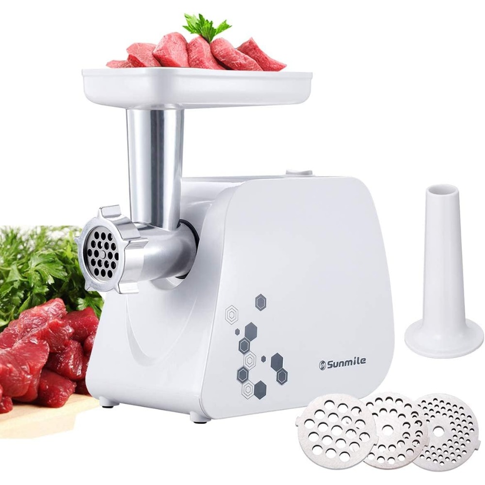 Title 1, 2023 New Sunmile Electric Meat Grinder and Saus...