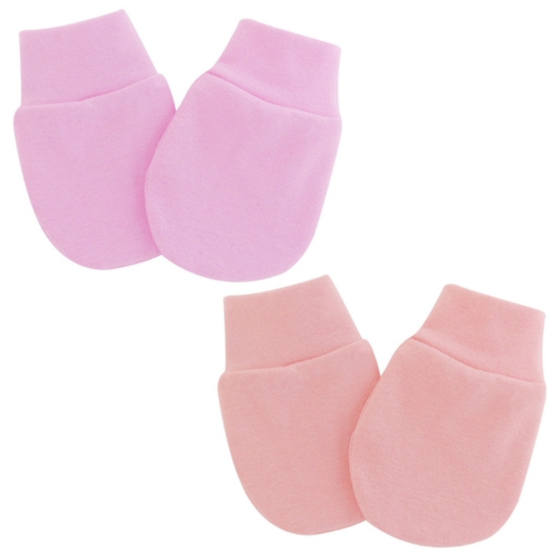 Description Picture 2 of itemBaby Anti Scratching Soft Cotton Gloves No Scratch Hand Socks Newborn Supplies