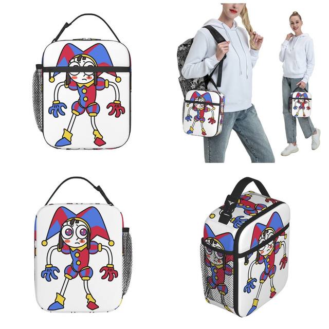 Pomni The Amazing Digital Circus Insulated Lunch Bags Cooler Bag