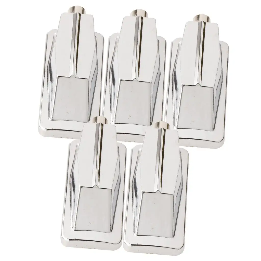 5 Pieces Metal Square Claw Hook Snare Drum Lug for Drum Set Kit Accessories