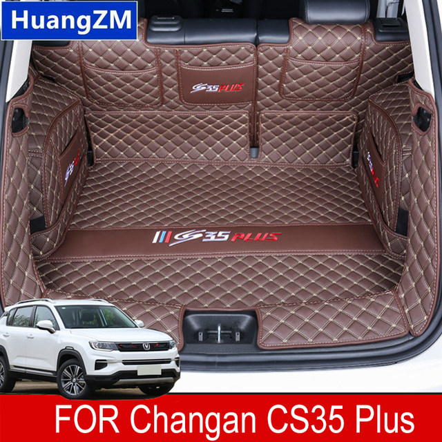 Voiture Tapis Coffre Tailored Couverture ComplèTe Cuir pour ChangAn CS75  Plus 2020 2021, Doublure Protection Coussin Cuir Tapis Tous Temps Tapis  AntidéRapant ImperméAble Accessoires : : Auto et Moto