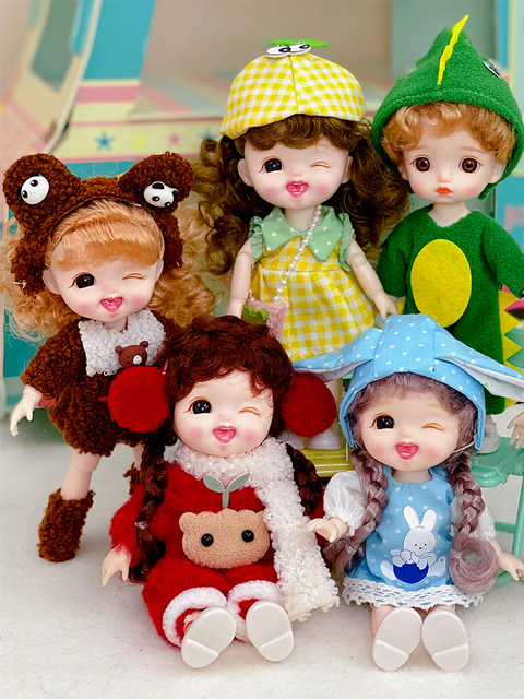 Bjd Ob11 Anime Dolls | Ob11 Doll Fashion | 12 Bjd Ob11 Doll