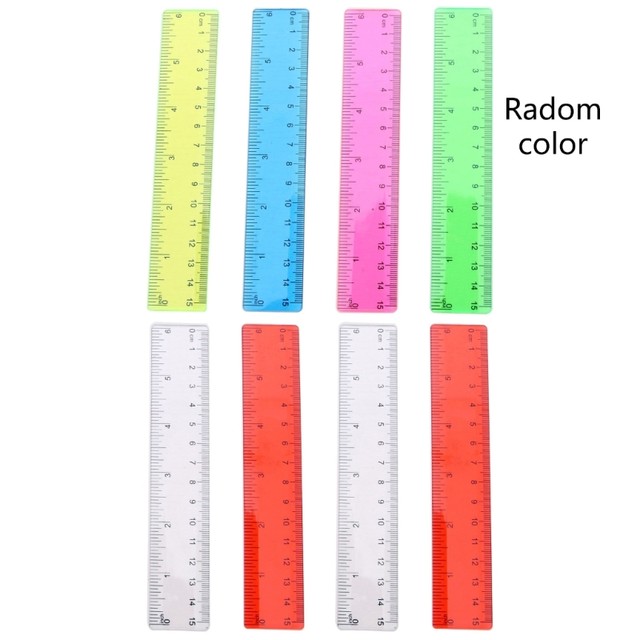 4 PCS Clear Ruler Plastic Rulers 12 Inch Metric Bulk Rulers with Inches and  Centimeters,Kids Ruler for School,Home,Office - AliExpress