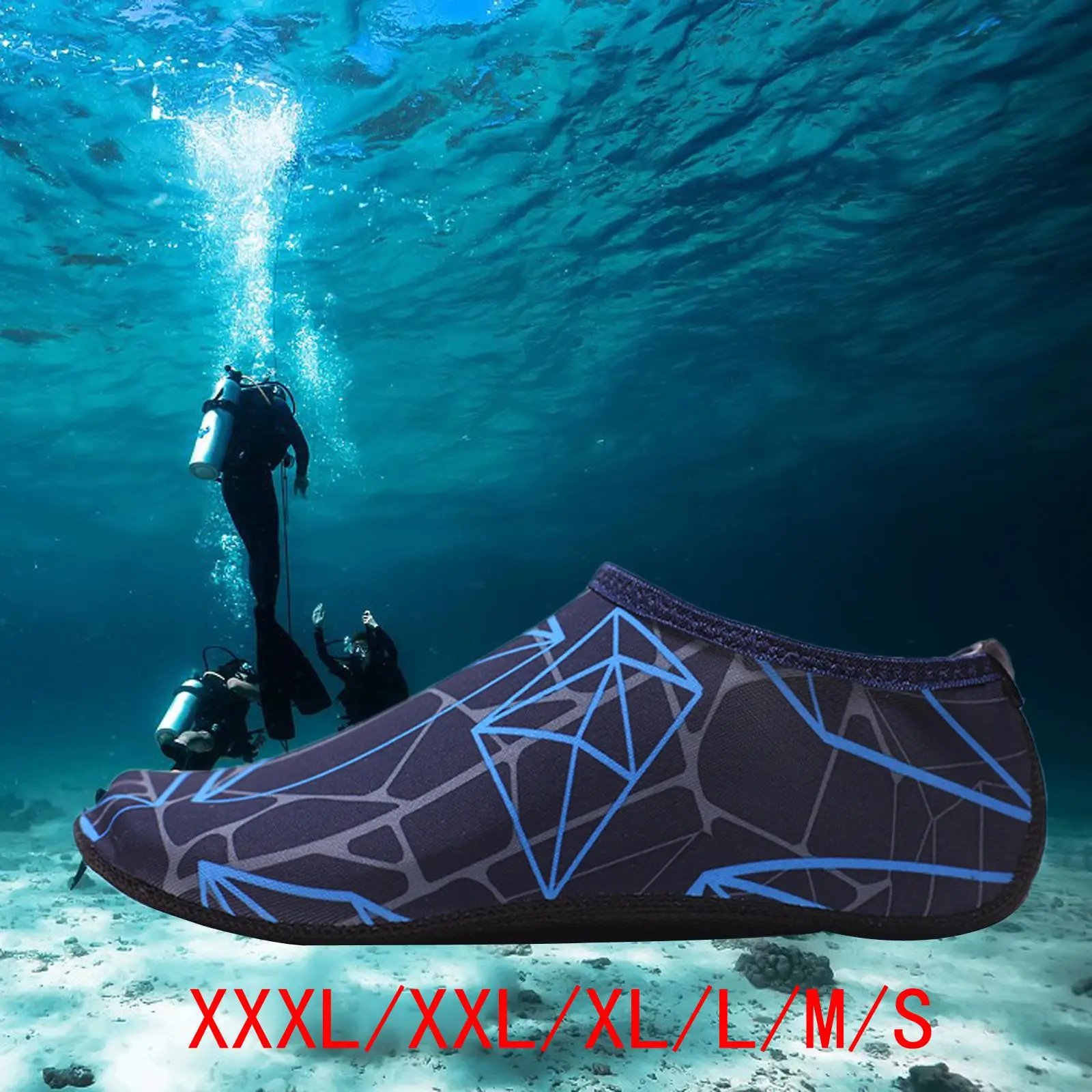 Unisex 3mm Neoprene Diving Wet Suit Boots Beach Swim Hiking Waterproof Socks Snorkeling Swimming Snorkel Shoes Wetsuit Socks