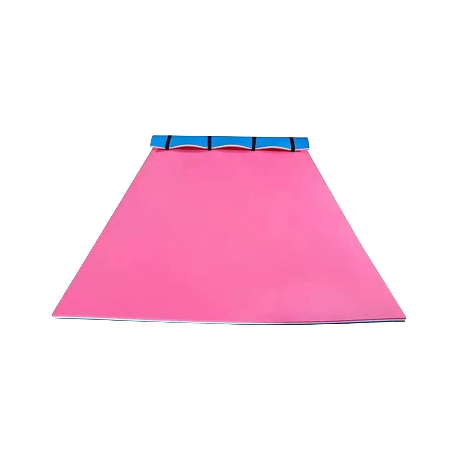 Pool Water Floating Mat 3 Layer Water Raft 270x90x3.3cm Durable Portable Tear Resistant for Children and Adults (Random Color)