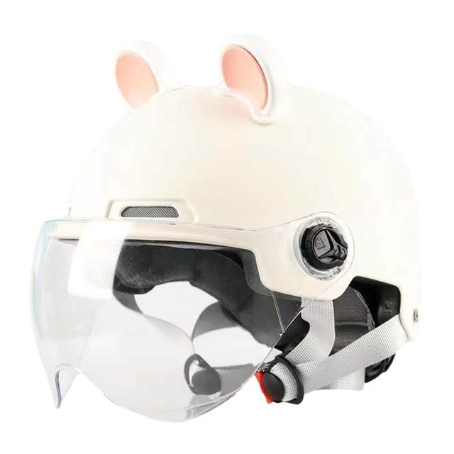 Open Face Moped Helmet Fashion Novelty Lightweight Half Helmet Accessory for Chopper Cruiser Electric Motorcycles Moped Men