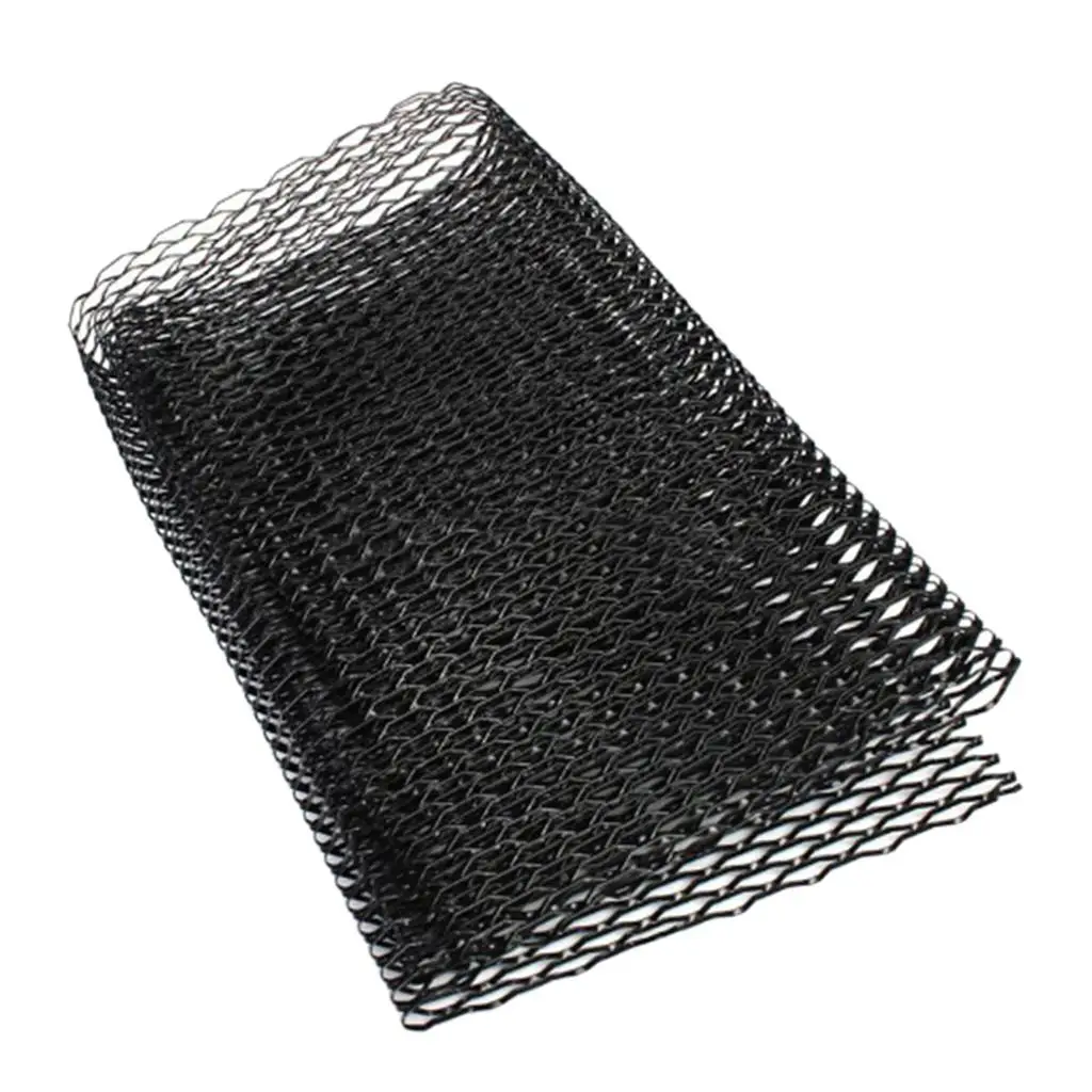 100 Pieces 33cm Universal Aluminum Grille Net Mesh Grill Section for Car Truck