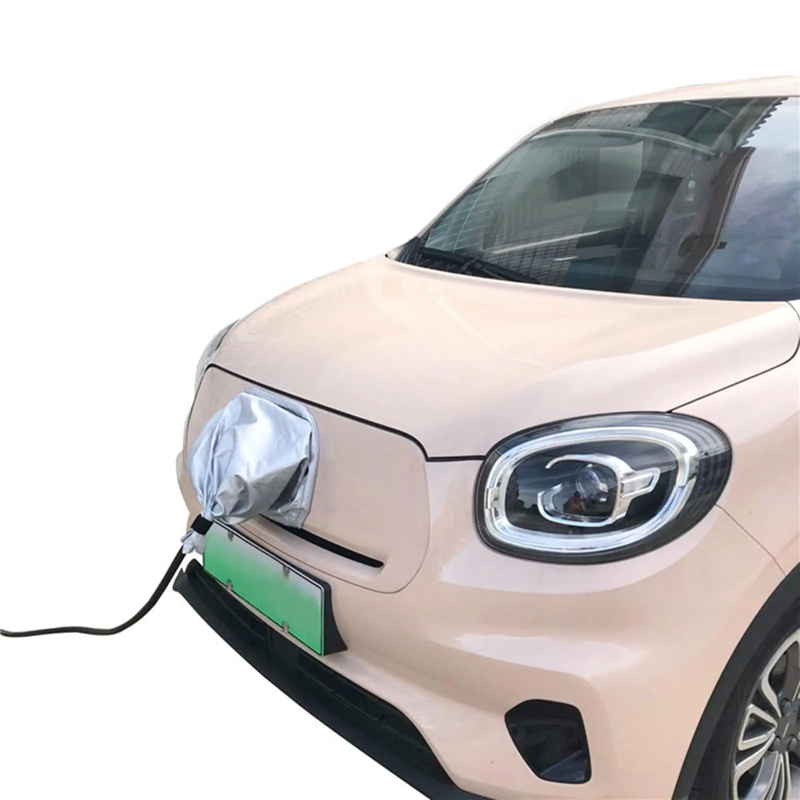 Electric Car Charging Port Dust Cover Practical Durable Easily Install with Adsorption Magnets