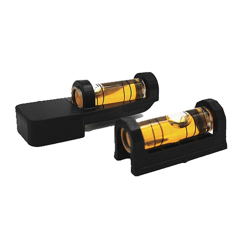 2Pcs Scope Mounting Leveling Tool Magnetic Gunsmith Level Kits Bubble Level Accessory Bubble Spirit Levels for Hunting