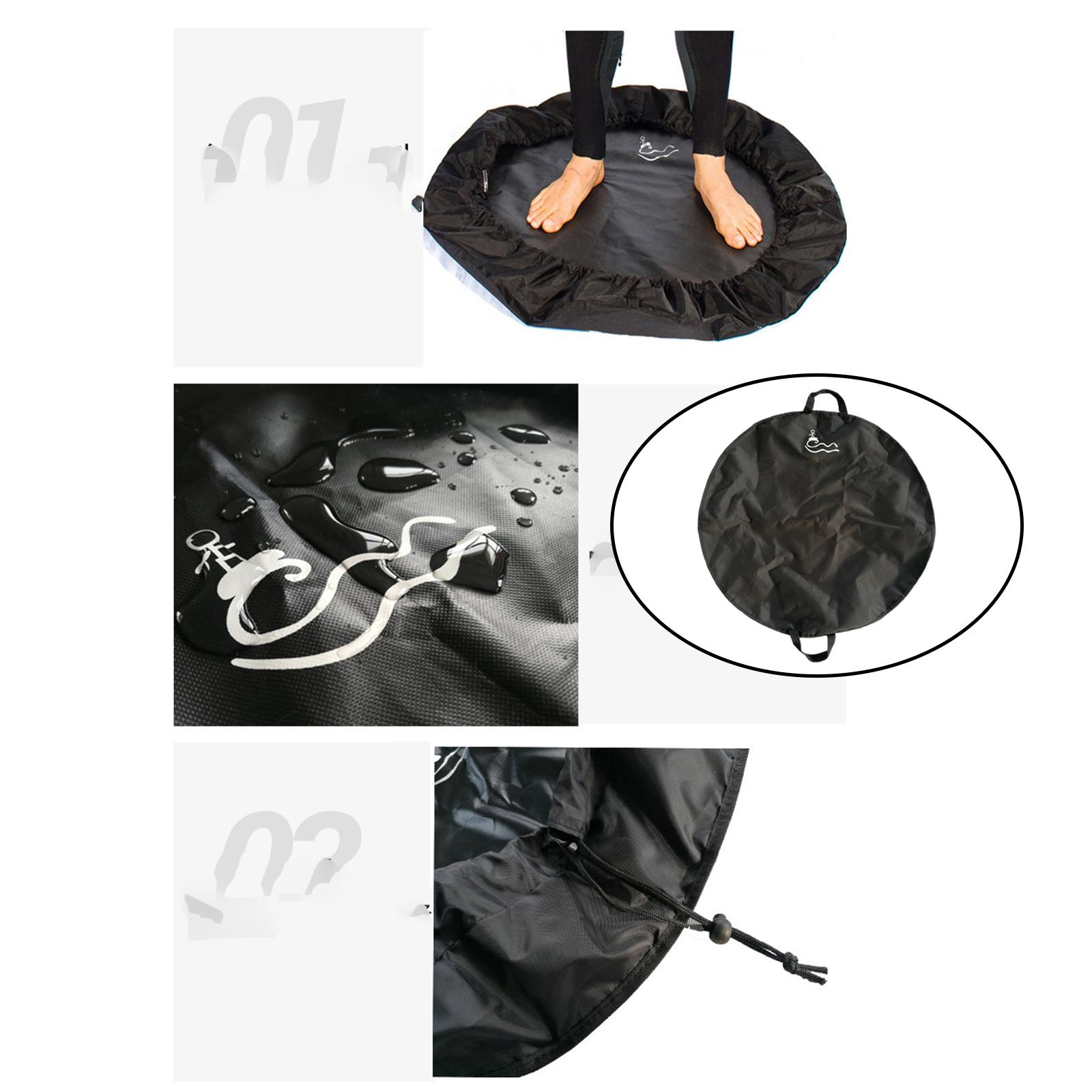 Diving Suit Storage Pack Swimming Changing Mat Waterproof Diving Boaters for Men Women Children 750x750x150mm
