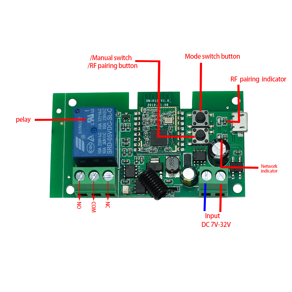 zigbee module intelligent commutateur de moteur tuya smart ewelink