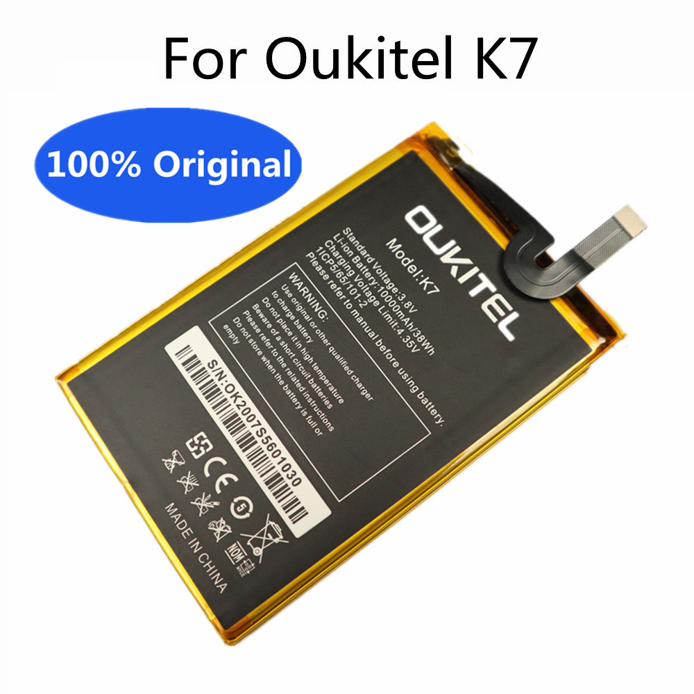 10000 мАч 100% Oukitel Оригинальный аккумулятор для Oukitel K7 /K7 мощный  аккумулятор высокого качества + номер отслеживания