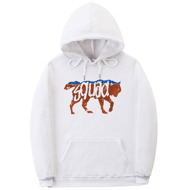 Classic Retro Wolf Squad Hoodie Awesome Wolf Student High School Wild Rad Life  Is Strange Tank Squad Cool Teen Sweatshirt Men - AliExpress