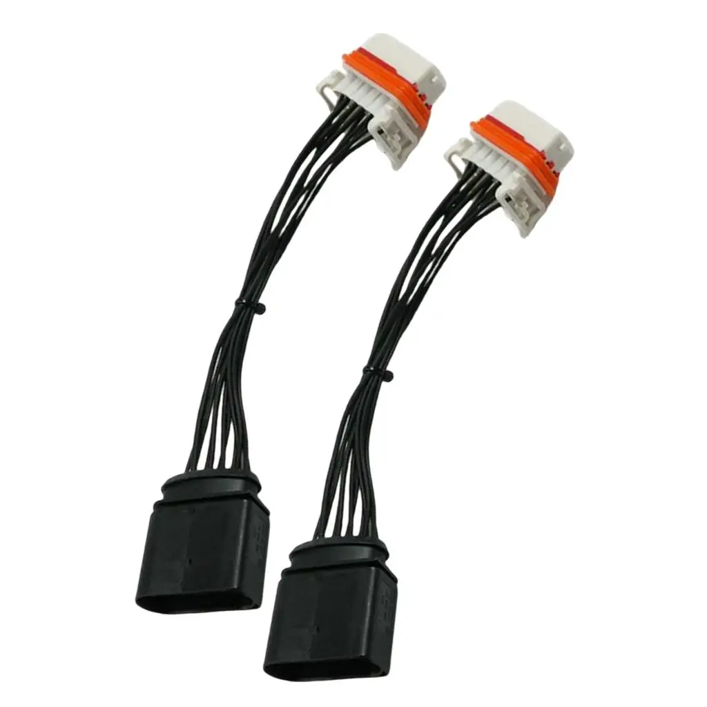 2 Pack Front Headlight Wiring Harness 955 631 239 11 12V Headlamp Wiring Kit Fit for Porsche Cayenne Xenon Relay Harness