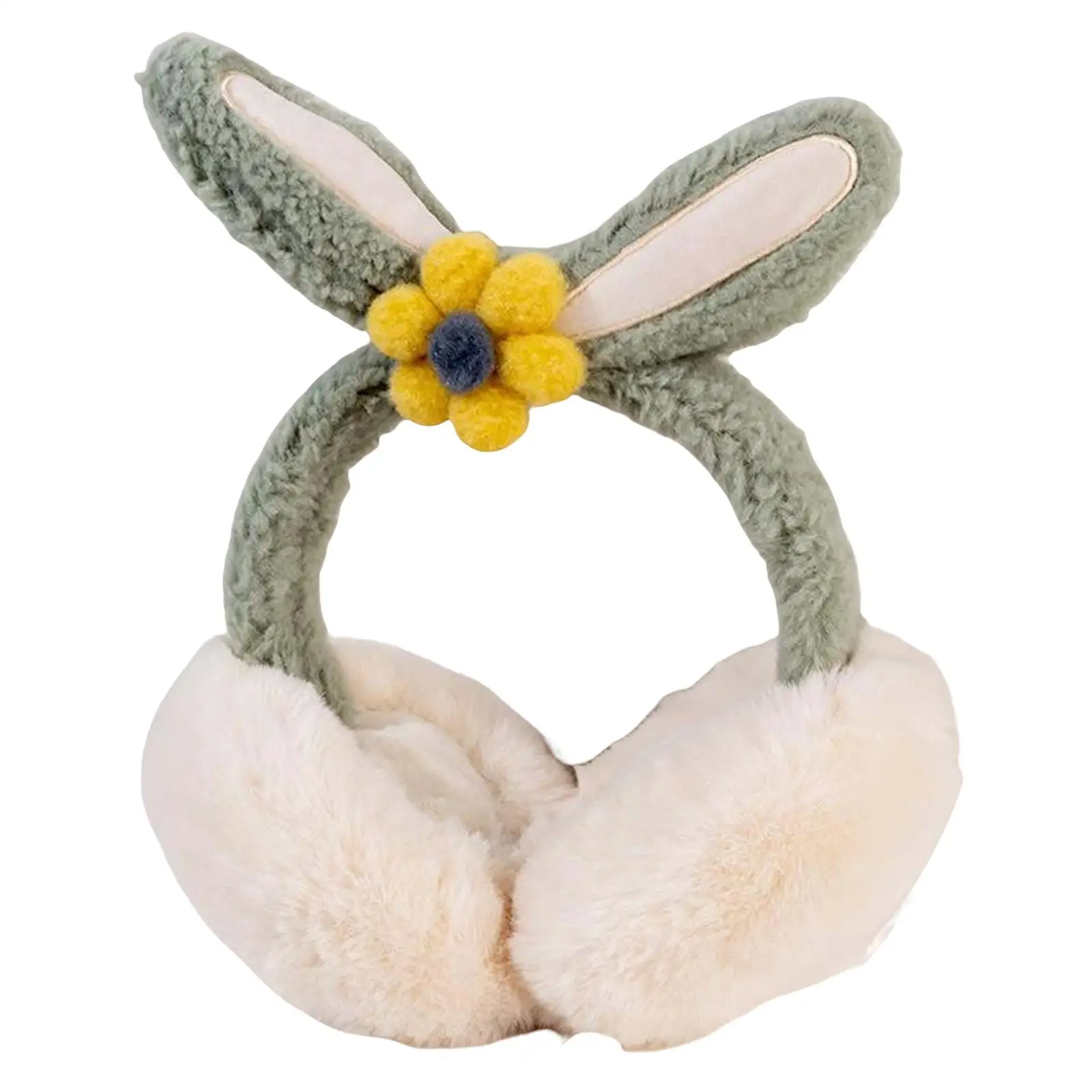 Thick Plush Winter Warm Earmuffs Headband Comfortable Cute Ear Warmer Ear Muffs for Children and Adult Winter Outdoor