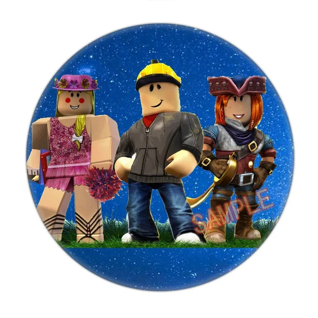 The New Roblox Game Animation Peripheral Two-dimensional Brooch Badge  Birthday Jewelry Pendant Is The Best Gift for Girls - AliExpress
