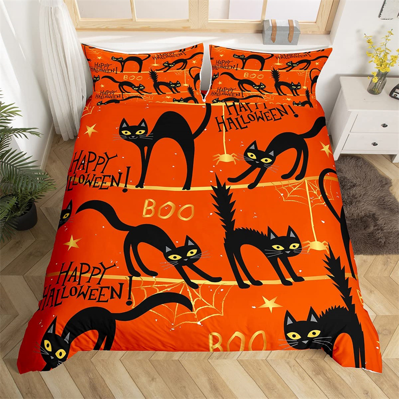 Pumpkin Tree Halloween Bed Set