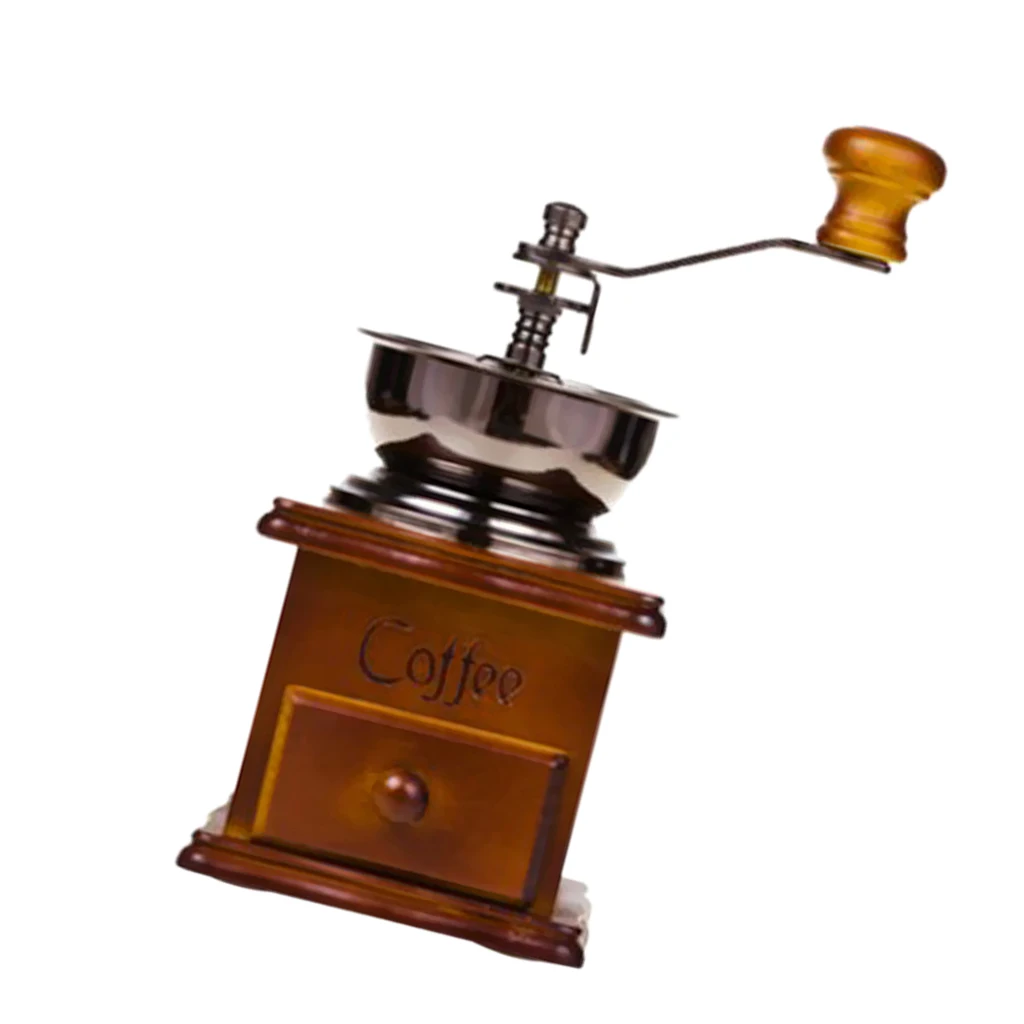 Coffee Burr Grinder Manual Hand-crankMill Portable for