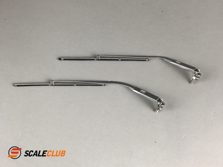 Scaleclub Modell Anhänger Schmutz Kopf 1:14 Klettern 1/10 Drift Auto Mit Simulation Metall Wischer Für Tamiya Lesu Für Scania Mann – Detail 9