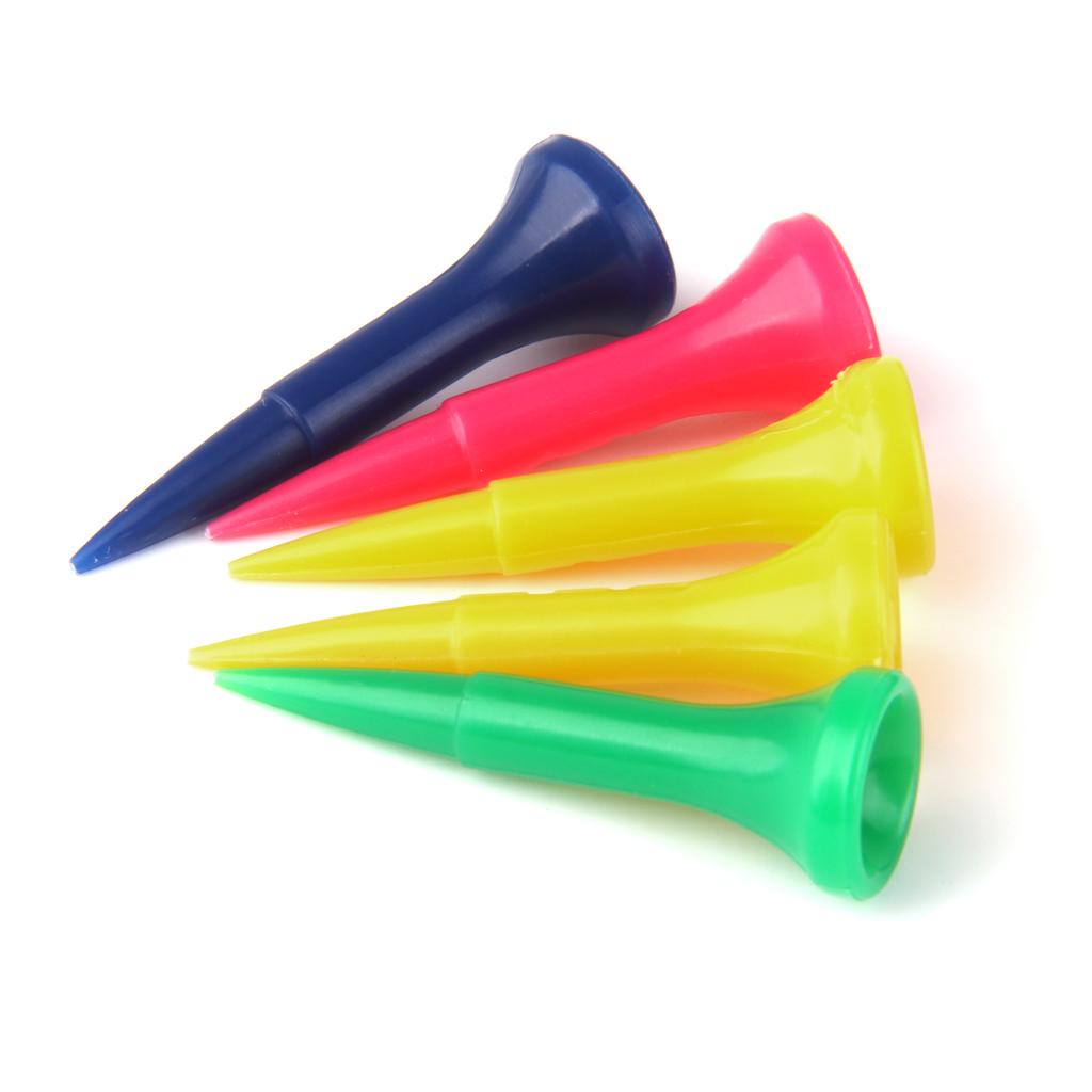 50pcs golf professional tees Accessories 1.57 inch - Mixed Color