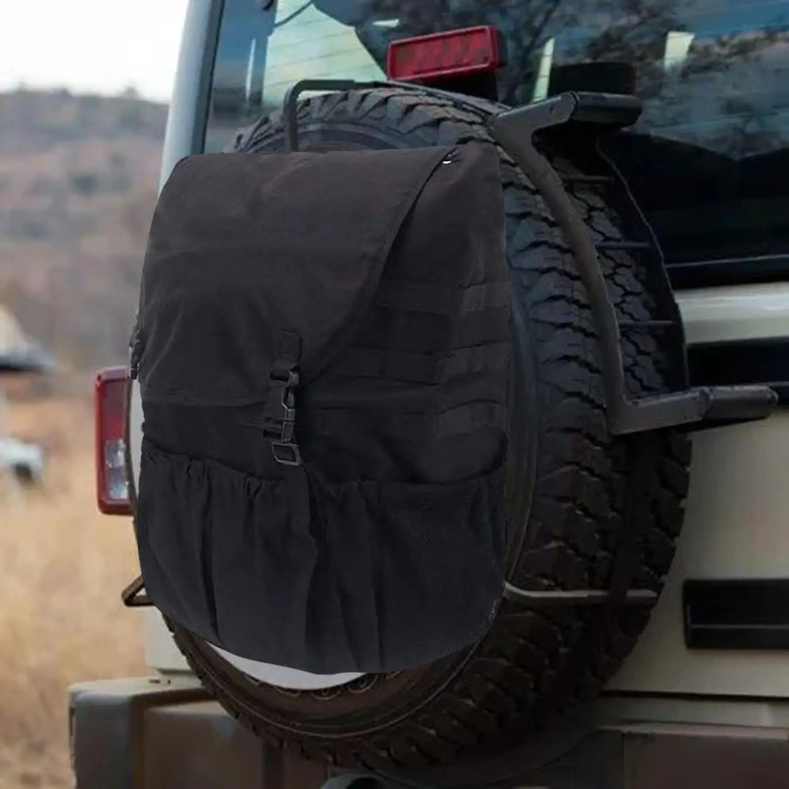Spare Tire Trash Bag Fit up to 40inch Tire Backpack for UTV SUV RV