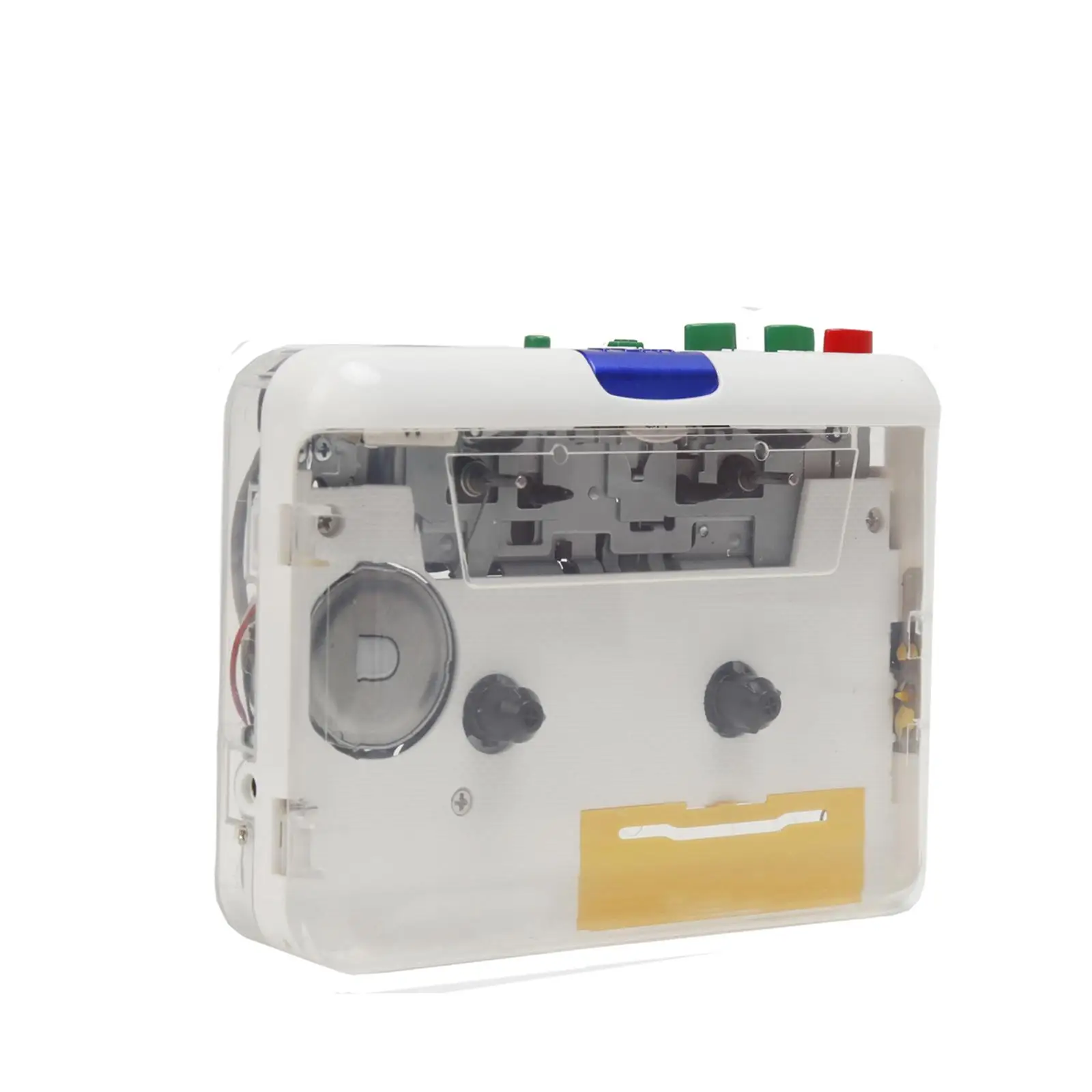 Portable Cassette Player MP3 Converter Personal Cassette Converter Auto Reverse Output to Headphone/Speaker Vintage Recorder