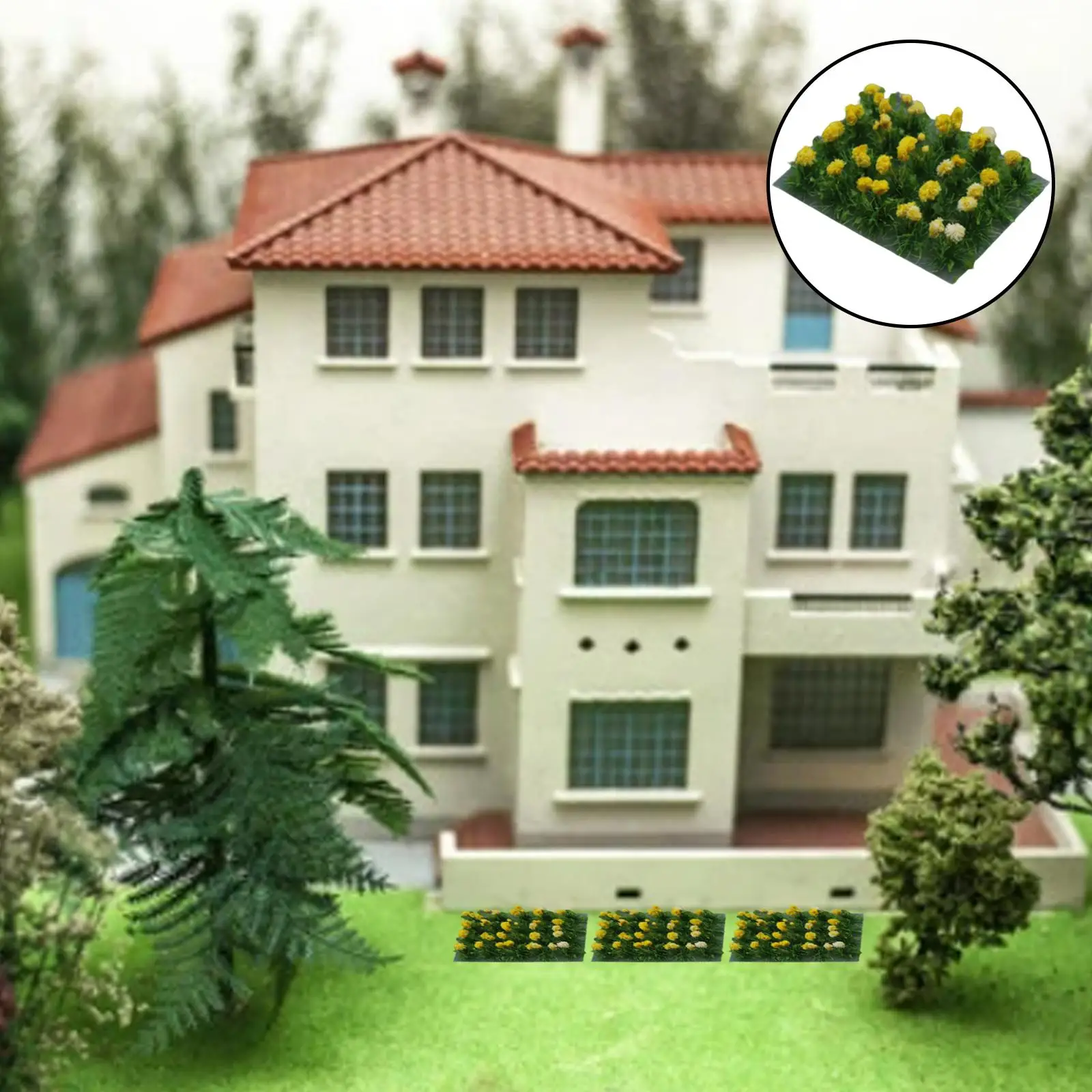 Micro Landscape Vegetation Multiple Scene Grass :35 1:48 1:72 1:8 Fairy Garden Dioramas Doll House