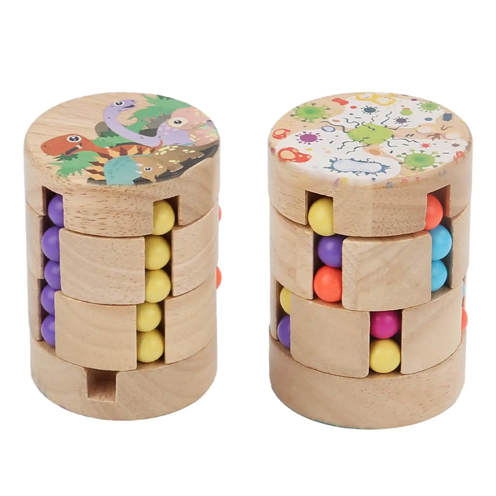 Wooden Beads Educational Intelligence Development Toy Play Fun for Boys Girls Kids Birthday Gifts
