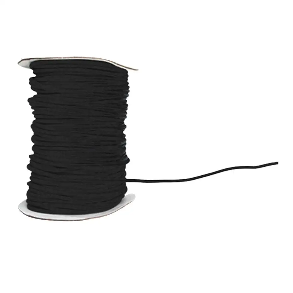 1M/3M/5M/10M 4mm Strong Elastic Bungee Rope Shock Cord Tie Down Boats Trailers Fishing Boat Kayaking Diving Camping